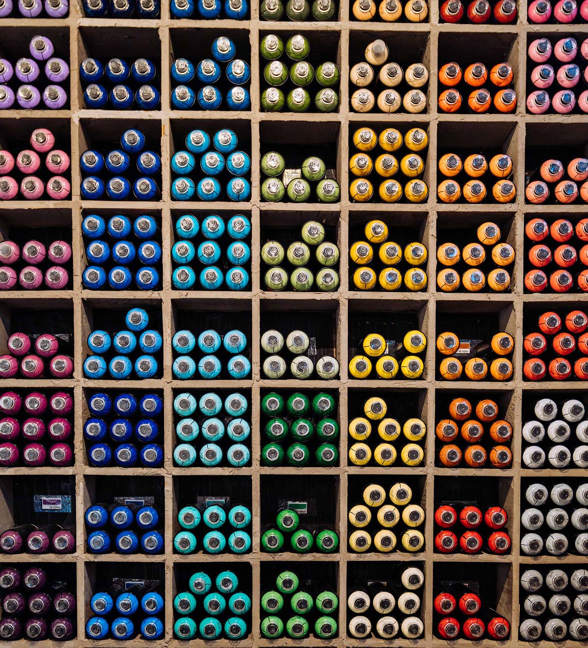 Products Organized By Color